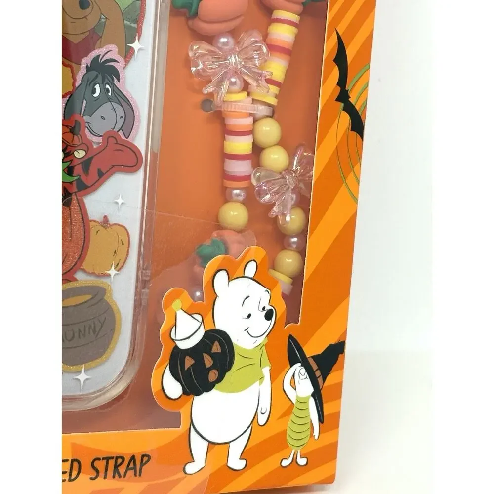 Disney Winnie The Pooh Halloween Skinnydip iPhone 13 / 14 / 15 Case Beaded Strap